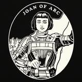Joan of Arc Black Unisex T-Shirt