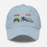 Cicada Before & After Dad Hat