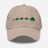 Shamrock Equation Dad Hat