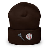 Screw Ball Cuffed Beanie