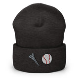 Screw Ball Cuffed Beanie