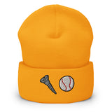 Screw Ball Cuffed Beanie