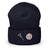 Screw Ball Cuffed Beanie