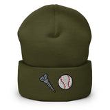 Screw Ball Cuffed Beanie