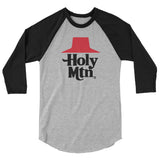 Holy Mtn Unisex 3/4 Sleeve Raglan Shirt