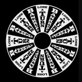 Real Wheel Unisex T-Shirt (white ink)