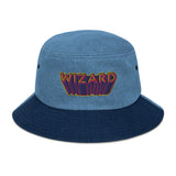 WIZARD Denim Bucket Hat