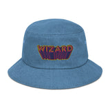 WIZARD Denim Bucket Hat