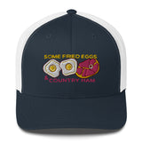 Fried Eggs Country Ham Trucker Cap