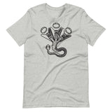 Triple Cobra Black Ink Unisex T-Shirt