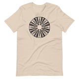 Real Wheel Unisex T-Shirt (black ink)
