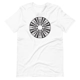 Real Wheel Unisex T-Shirt (black ink)
