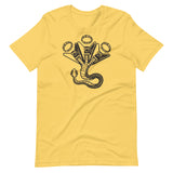 Triple Cobra Black Ink Unisex T-Shirt
