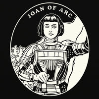 Joan of Arc Black Unisex T-Shirt