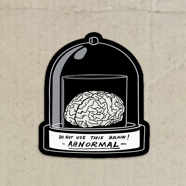 Abby Normal Sticker