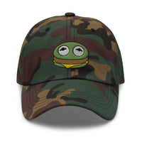 Froggy Burger Dad Hat
