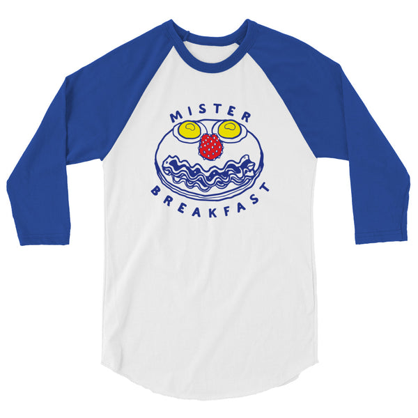 Mister Breakfast 3/4 Sleeve Raglan