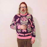 Vienna Sausage knitted crew neck sweater