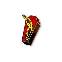 Banana Coffin Pin