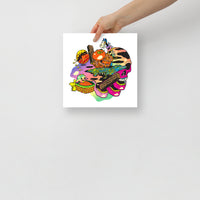 Psychic Basket of Shredded Time Print