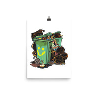 Happy Trash Poster