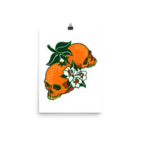 Sunshine Skulls Poster