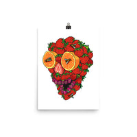 Fruit Skull Print