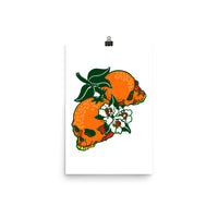 Sunshine Skulls Poster