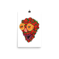 Fruit Skull Print