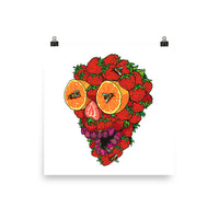 Fruit Skull Print