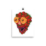 Fruit Skull Print