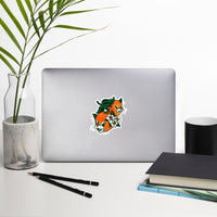 Orange Cats Stickers