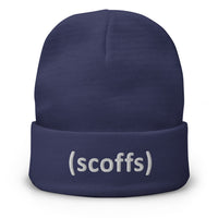 Scoffs Embroidered Beanie