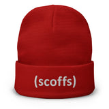 Scoffs Embroidered Beanie
