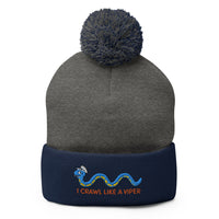 Viper Pom-Pom Beanie