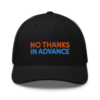 No Thanks Trucker Cap