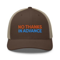 No Thanks Trucker Cap