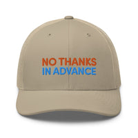 No Thanks Trucker Cap