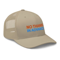 No Thanks Trucker Cap