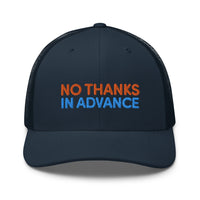 No Thanks Trucker Cap