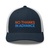 No Thanks Trucker Cap