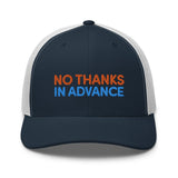 No Thanks Trucker Cap