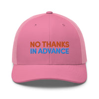 No Thanks Trucker Cap