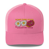 Fried Eggs Country Ham Trucker Cap