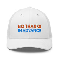 No Thanks Trucker Cap