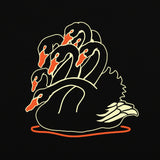 Seven Headed Black Swan Unisex T-Shirt