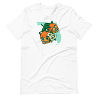Orange Dogs Faces FL Unisex T-Shirt